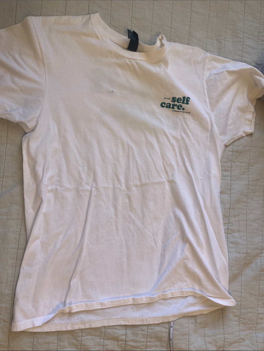 Self Care Mac Miller shirt M -damage
